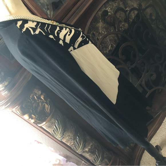 Cable & Gauge black and white lightweight button front jacket NWT L - Picture 4 of 9